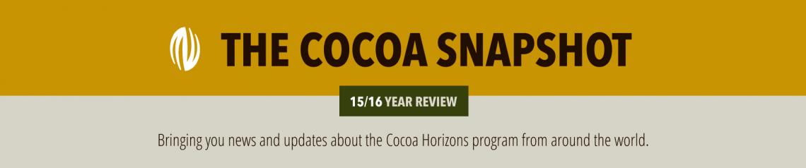 The cocoa snapshot