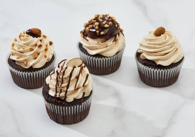 Chocolate Almond Cupcake