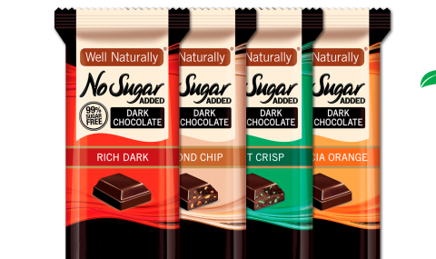 well naturally chocolate no added sugar