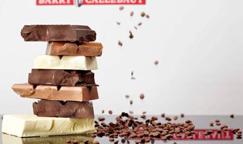 Barry Callebaut, Logo with chocolate blocks