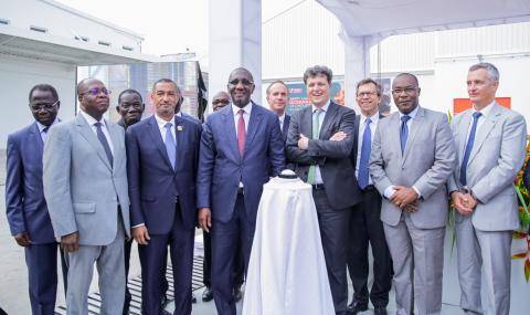 Inauguration new processing unit Barry Callebaut Abidjan