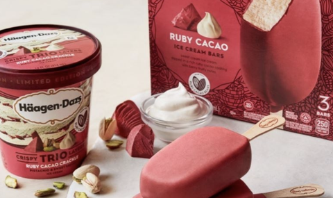  Haagen Dazs’ Ruby cacao collection