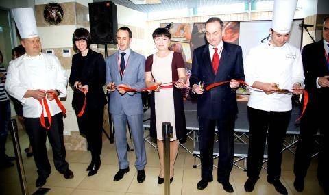 Opening ceremony of CHOCOLATE ACADEMY™ center in Moscow, Chocolate Artwork
