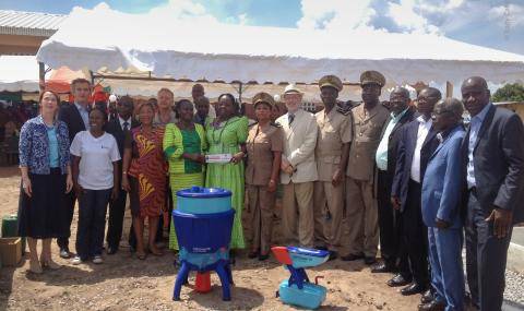 Official launch of Barry Callebauts clean water campaign