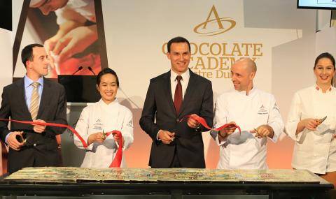 Chocolate Academy Center Dubai - Opening ceremony