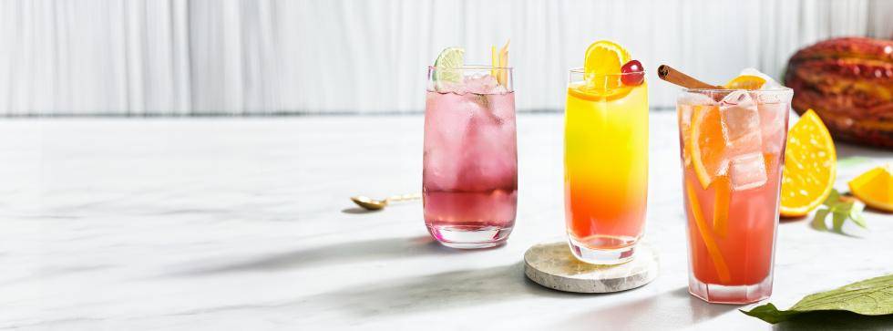 cocktail and mocktails with cacaofruit