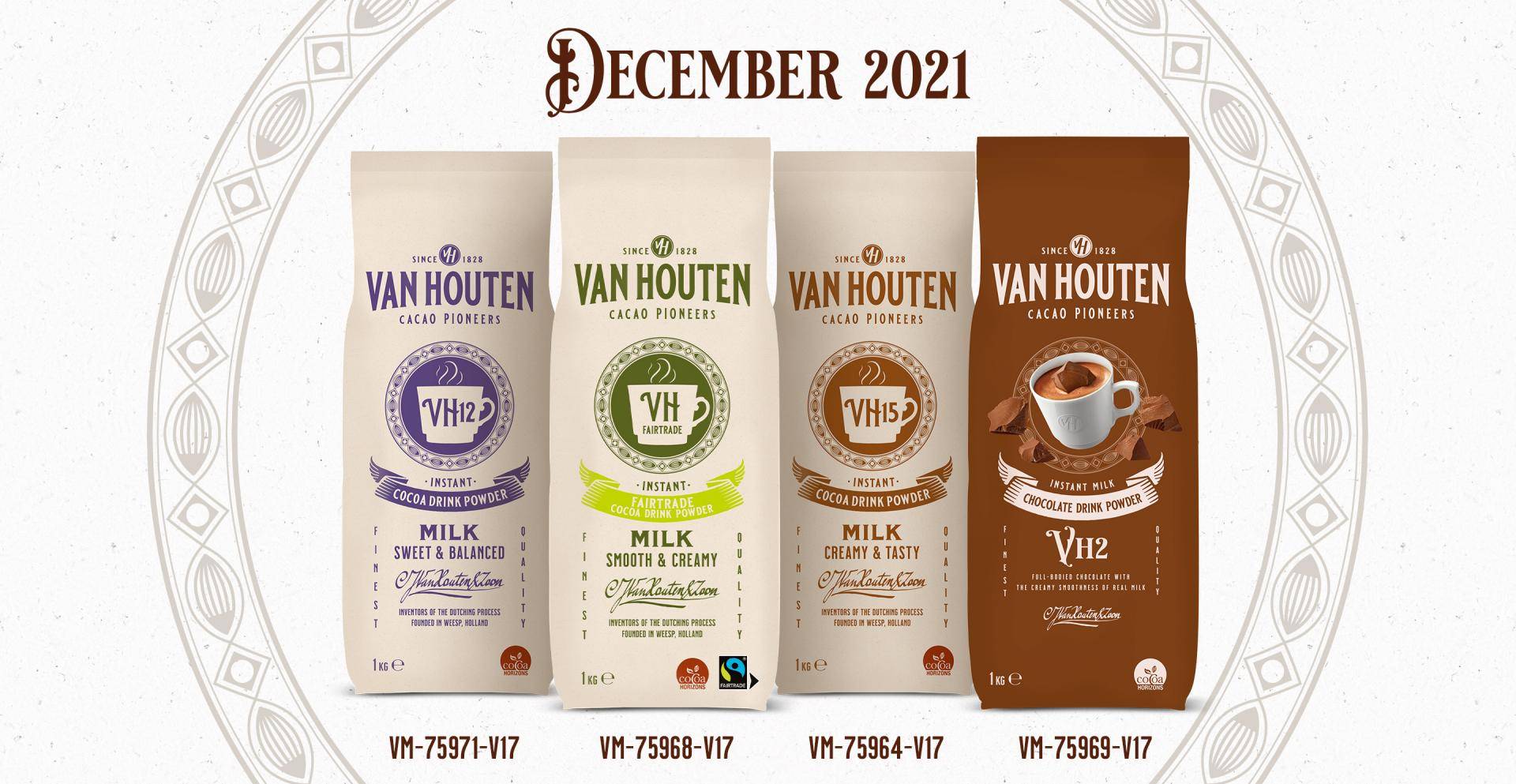 Van houten instant cocoa drink powder december