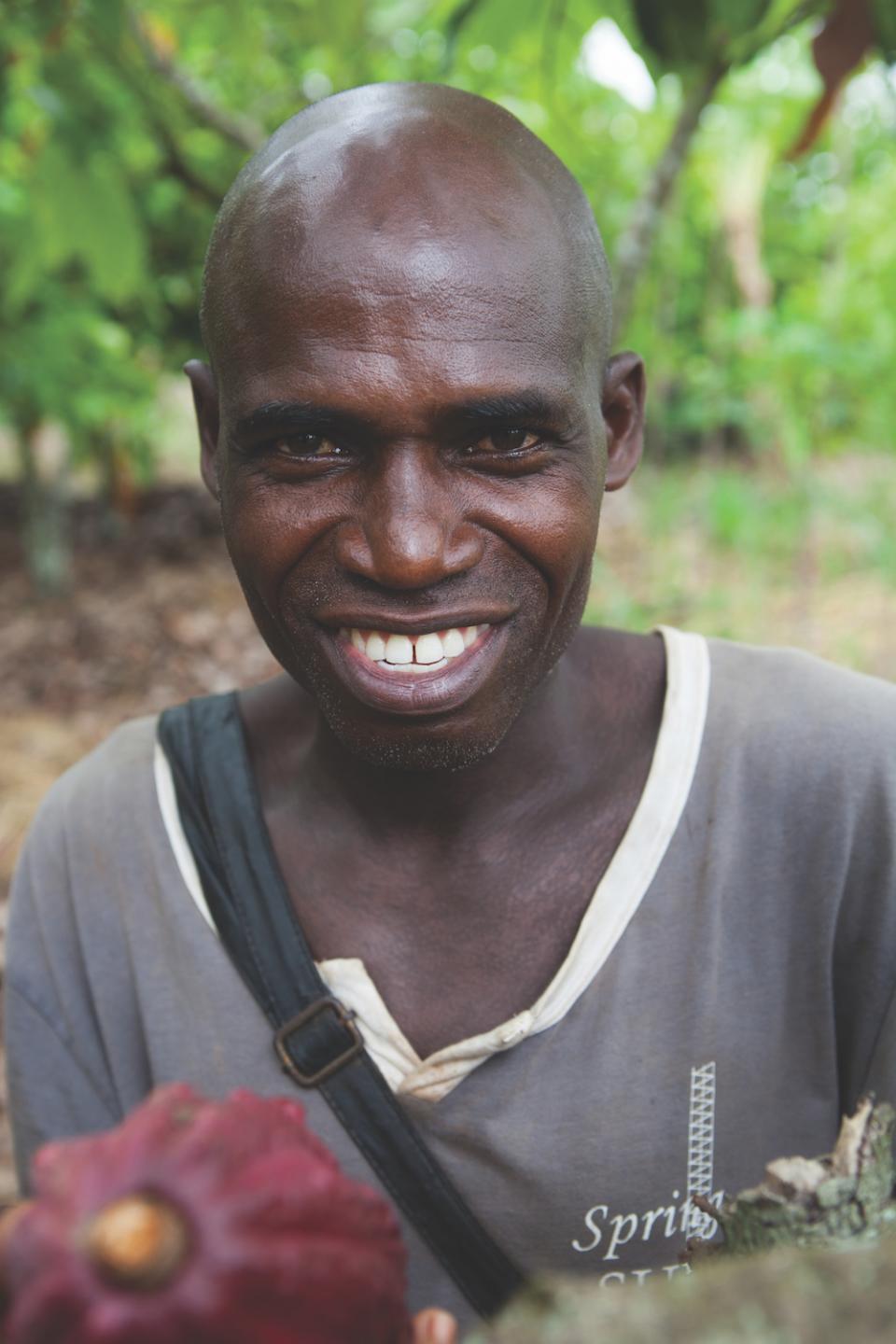 Brega Bi Kouadio Appolinaire, cocoa farmer, Côte d'Ivoire