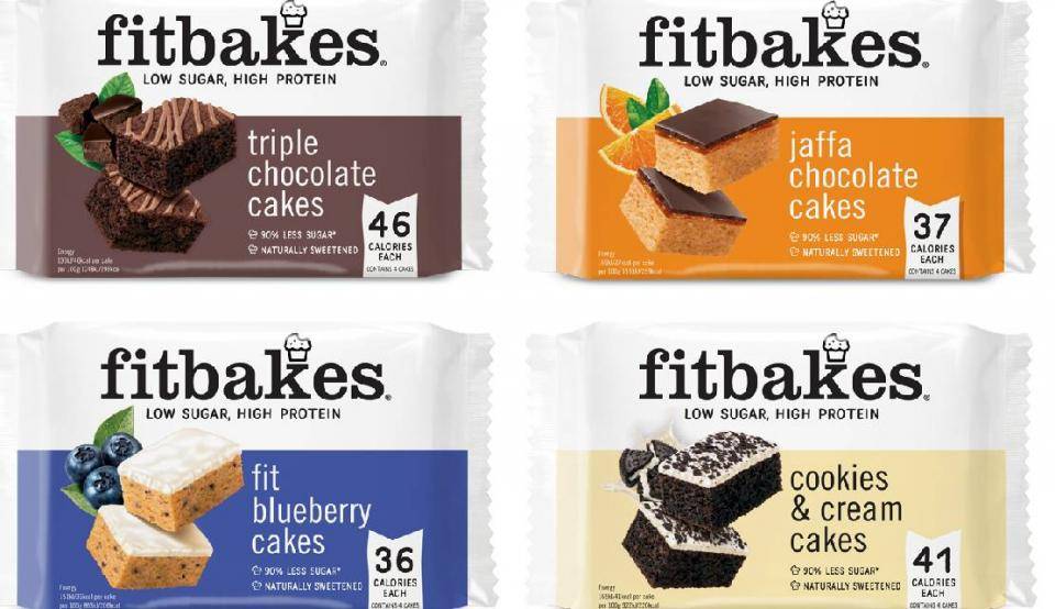 Source: Fitbakes Low in Sugar, High in Proteins