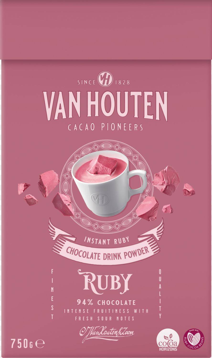 Van Houten_Chocolate Drink Powder_Ruby_Horeca