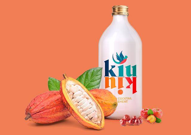 kiukiu drink with cacaofruit