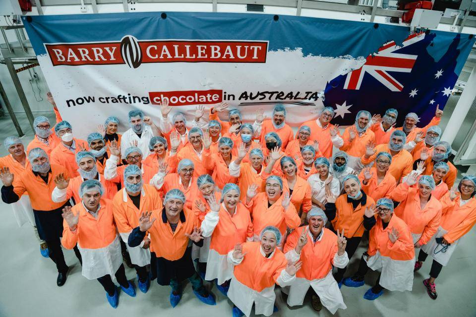 The expansion of Barry Callebaut’s factory in Campbellfield, Victoria