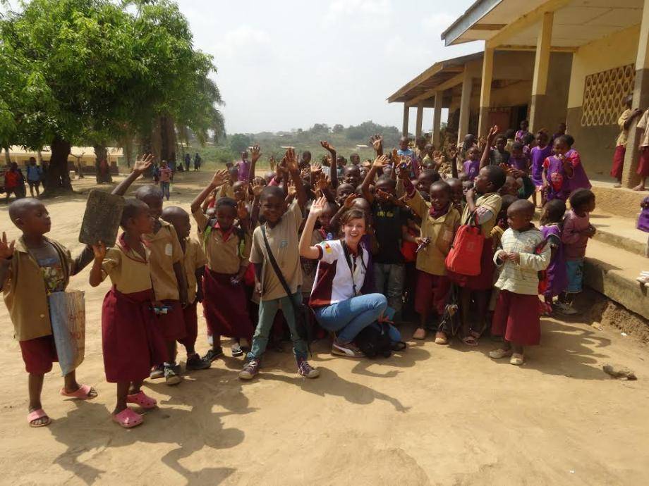 Barry Callebaut Water for Life champions during Cameroon cocoa study tour