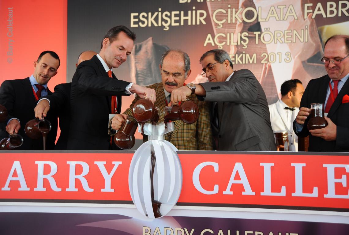 Dr. Andreas Jacobs, Chairman Barry Callebaut AG, Opening Ceremony Turkey Factory in 2013