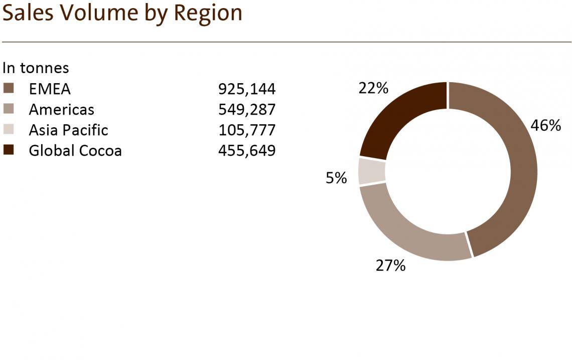 Sales Volume by Region