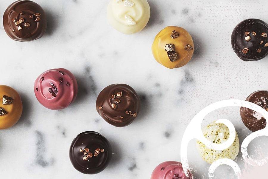 cupcakes on white marble counter