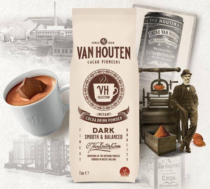 L'identité de la marque Van Houten redessinée