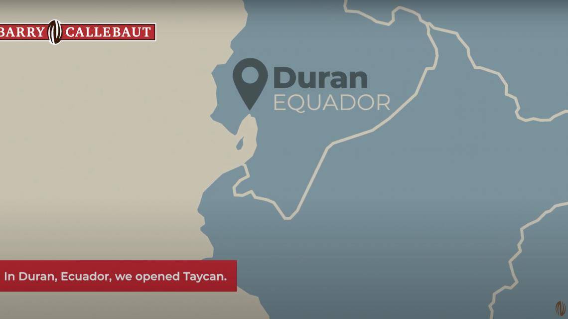 Taycan, Barry Callebaut’s new home in Ecuador