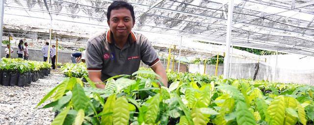 Umar, an agronomist with Barry Callebaut since 2013