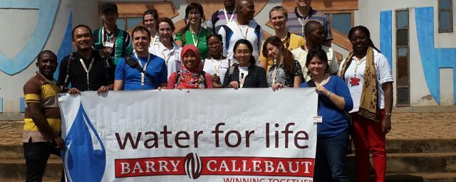 Water for Life group in front of Civilization Museum