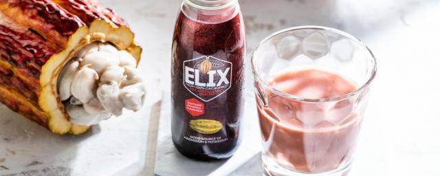 Barry Callebaut first nutraceutical fruit drink Elix